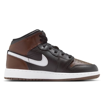 Nike Jordan Mid Leather Unisex Sneaker Hakiki Deri Bilekli Günlük Spor Ayakkabı Kahverengi