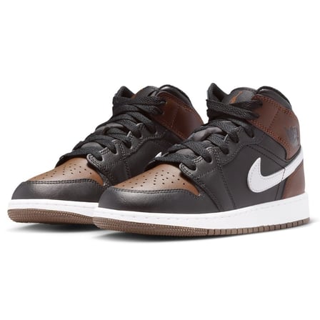 Nike Jordan Mid Leather Unisex Sneaker Hakiki Deri Bilekli Günlük Spor Ayakkabı Kahverengi