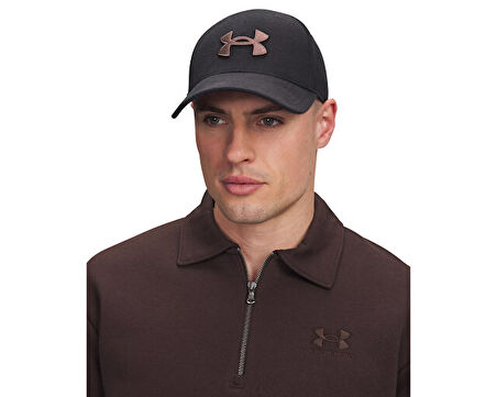 Under Armour M Blitzing Low Brushed Adj Şapka 6007147-022 Siyah