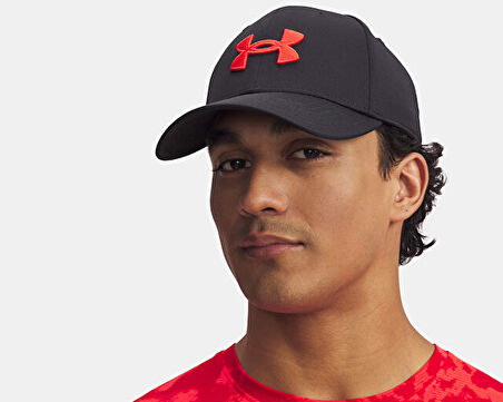 Under Armour M Blitzing Low Str Şapka 1376700-005 Siyah