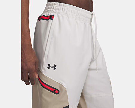 Under Armour Ua Unstoppable Cargo Pant Erkek Günlük Kargo Eşofman Altı 1390256-110 Beyaz