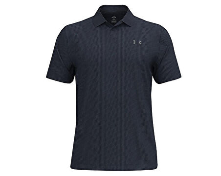 Under Armour Ua Matchplay Printed Polo Erkek Günlük Polo Tişört 1377377-423 Mavi