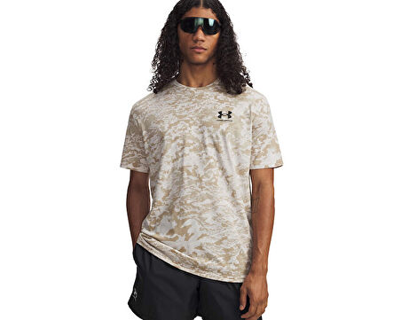 Under Armour Ua Abc Camo Ss Erkek Günlük Tişört 1357727-279 Kahverengi