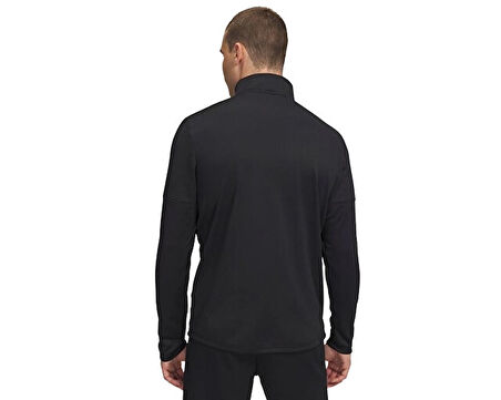 Under Armour Ua Armour Flc Pro Utility Qz Erkek Günlük Çeyrek Fermuarlı Polar Üst 6005688-001 Siyah