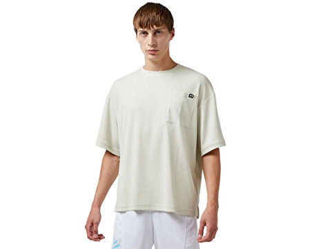 Under Armour Ua Rival Waffle Crew Erkek Günlük Tişört 1383106-110 Beyaz