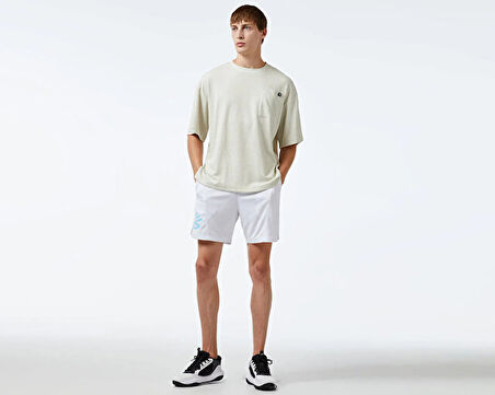 Under Armour Ua Rival Waffle Crew Erkek Günlük Tişört 1383106-110 Beyaz