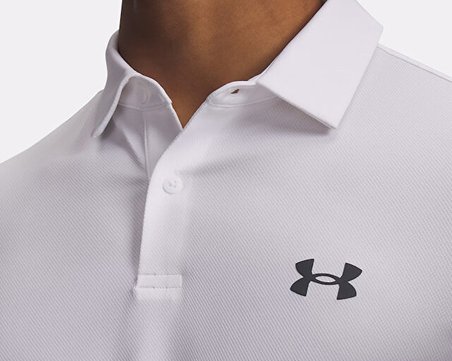 Under Armour UA Matchplay Polo Erkek Günlük Polo Tişört 6009799-100 Beyaz