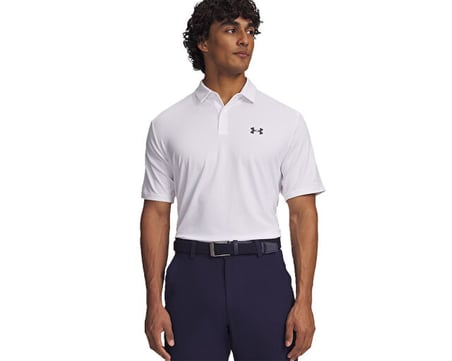 Under Armour UA Matchplay Polo Erkek Günlük Polo Tişört 6009799-100 Beyaz