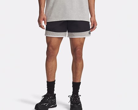 Under Armour Ua icon Woven Track Shorts Erkek Günlük Şort 6009350-001 Siyah