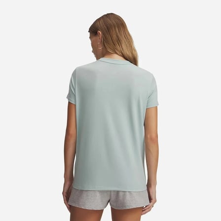 Under Armour UA Rival Core SS Mavi Kadın T-Shirt 1383648-477