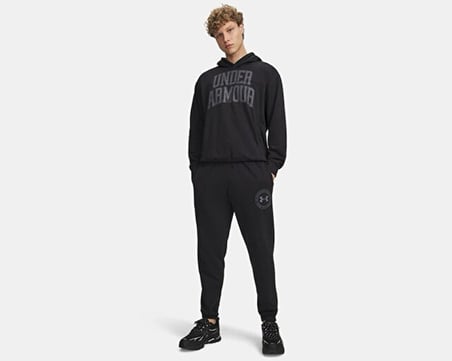 Under Armour Ua Rival Lw Graphic Jogger Erkek Günlük Eşofman Altı 6014688-001 Siyah