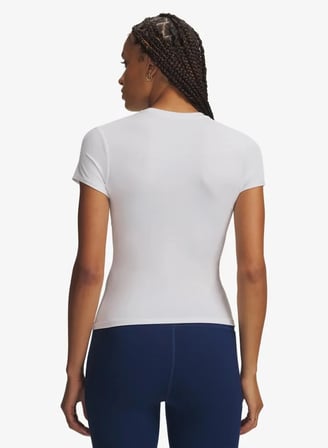 Under Armour Motion Fitted Ss Beyaz Kadın T-Shirt 6013774-100