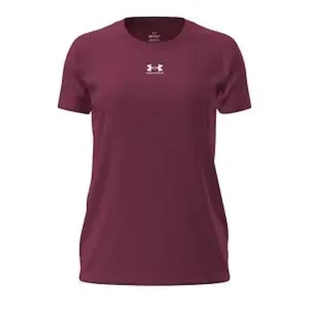 Under Armour Ua Rival Core Ss Kırmızı Kadın T-Shirt 1383648-622