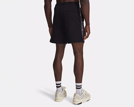 Under Armour UA ICON FLC TAPED SHORT Erkek Günlük Şort 6013458-008 Siyah