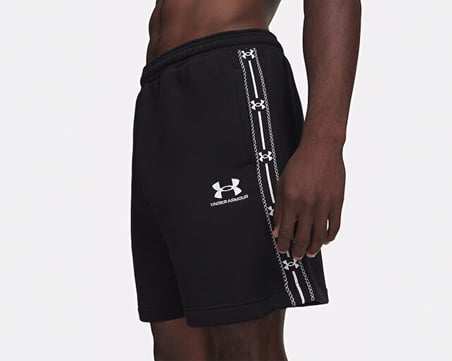 Under Armour UA ICON FLC TAPED SHORT Erkek Günlük Şort 6013458-008 Siyah
