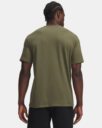 Under Armour Ua M Box Wm Label Ss Yeşil Erkek T-Shirt 6017350-390