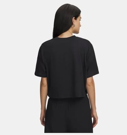 Under Armour Ua W Center Lt Ss Siyah Kadın T-Shirt 6015217-001