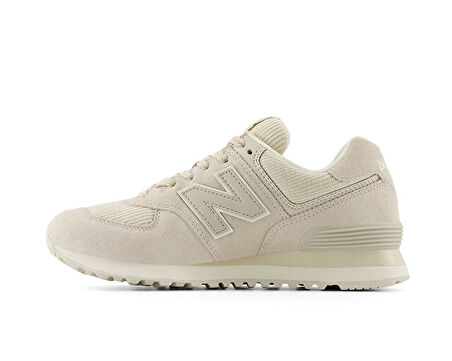 New Balance 574 Bej Modeli Koleksiyonu Kadın Günlük Ayakkabı WL574CBG Bej