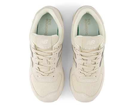 New Balance 574 Bej Modeli Koleksiyonu Kadın Günlük Ayakkabı WL574CBG Bej