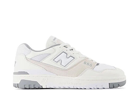 New Balance 550 Beyaz Modeli Koleksiyonu Unisex Günlük Ayakkabı BB550UTW Beyaz