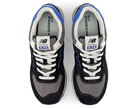 New Balance 574 Siyah Modeli Koleksiyonu Erkek Günlük Ayakkabı U574QRB Siyah
