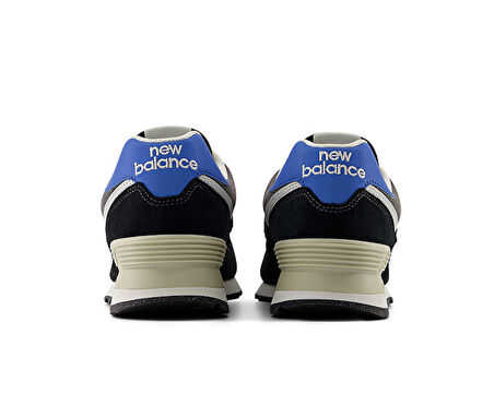 New Balance 574 Siyah Modeli Koleksiyonu Erkek Günlük Ayakkabı U574QRB Siyah