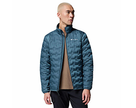 Columbia Delta Ridge™ II Down Jacket Erkek Outdoor Montu (650 Dolgu Kaz Tüyü) 2086241429 Mavi