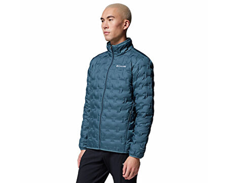 Columbia Delta Ridge™ II Down Jacket Erkek Outdoor Montu (650 Dolgu Kaz Tüyü) 2086241429 Mavi