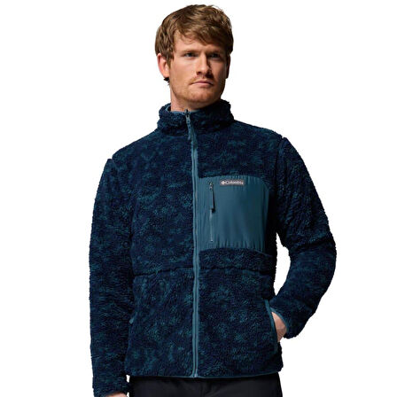 Winter Pass Reversible Fleece Erkek Mavi Outdoor Polar AM5170-429