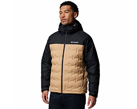Columbia Grand Trek™ III Down Hooded Jacket Erkek Outdoor Montu (650 Dolgu Kuş Tüyü) 2086111262 Kahverengi