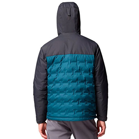 Grand Trek III Down Hooded Erkek Mavi Outdoor Mont WM7857-429