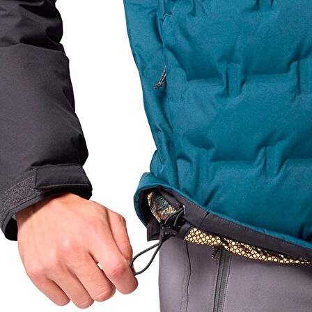 Grand Trek III Down Hooded Erkek Mavi Outdoor Mont WM7857-429