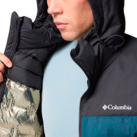 Grand Trek III Down Hooded Erkek Mavi Outdoor Mont WM7857-429