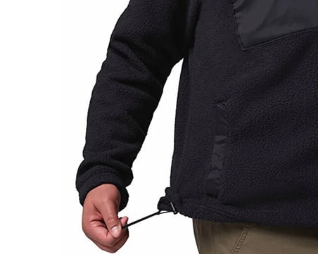 Columbia Juniper Peak Full Zip Fleece Erkek Outdoor Polar Ceket 2131471011 Siyah