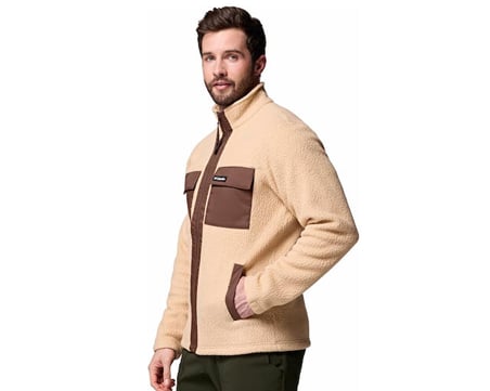 Columbia Juniper Peak Full Zip Fleece Erkek Outdoor Polar Ceket 2131471262 Kahverengi
