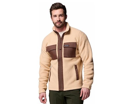 Columbia Juniper Peak Full Zip Fleece Erkek Outdoor Polar Ceket 2131471262 Kahverengi