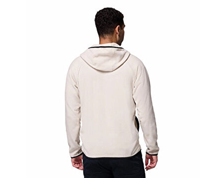 Columbia Fast Trek Overlay Hooded Full Zip Erkek Outdoor Polar Ceket 2135701278 Bej