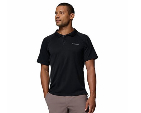Columbia Alpine Chill Pro Polo Erkek Günlük Polo Tişört 2118641011 Siyah