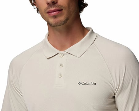 Columbia Alpine Chill Pro Polo Erkek Günlük Polo Tişört 2118641279 Bej