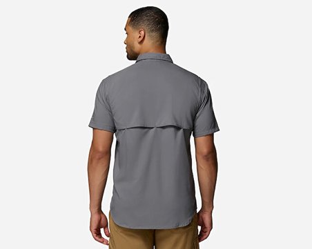 Columbia Silver Ridge Utility ii Ss Erkek Günlük Kısa Kollu Gömlek 2157321023 Gri