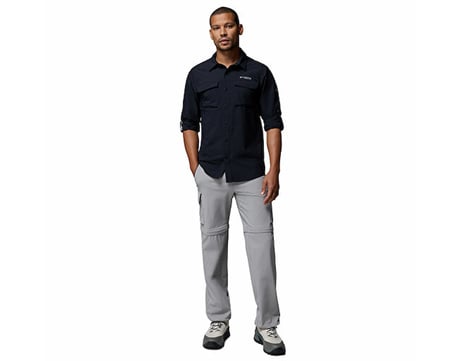 Columbia Silver Ridge Elite Ls Woven Erkek Günlük Gömlek 2160161010 Siyah