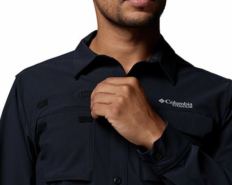 Columbia Silver Ridge Elite Ls Woven Erkek Günlük Gömlek 2160161010 Siyah
