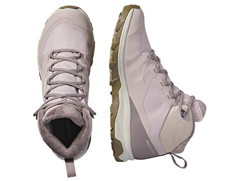 Salomon Outsnap Waterproof Kadın Outdoor Botu L47854100 Pembe