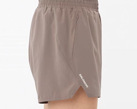 Salomon SHAKEout CORE 4" Kadın Koşu Şortu LC2773300 Kahverengi