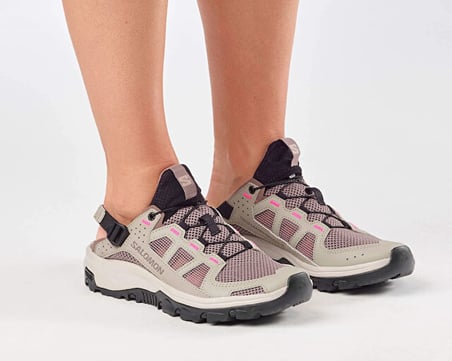 Salomon Techamphibian 5 W Erkek Outdoor Sandaleti L49110600 Yeşil