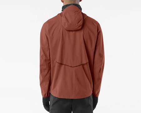 Salomon BONATTI WATERPROOF JKT M Erkek Koşu Rüzgarlık LC2293100 Kahverengi