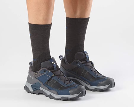 Salomon X ULTRA 5 GTX Erkek Outdoor Ayakkabısı L49235500 Gri