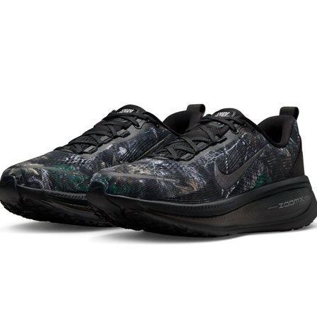 Nike Vomero 18 ZoomX ''Black Realtree''Mens Running Shoes Reflektörlü Erkek Yürüyüş Koşu Ayakkabısı Siyah