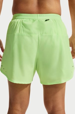Nike Stride Dri-Fit 5 Brief-Lined Running Shorts 5 İnch Slip Astarlı Reflektörlü Erkek Koşu Şortu Yeşil
