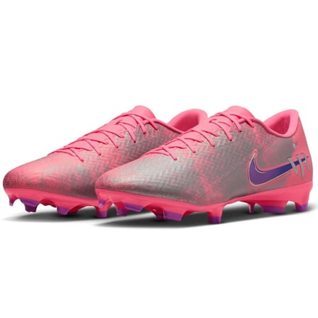 Nike Zoom Vapor 16 Vini JR Academy FG/MG Football Shoes Çoklu Zemin Futbol Kramponu Pembe